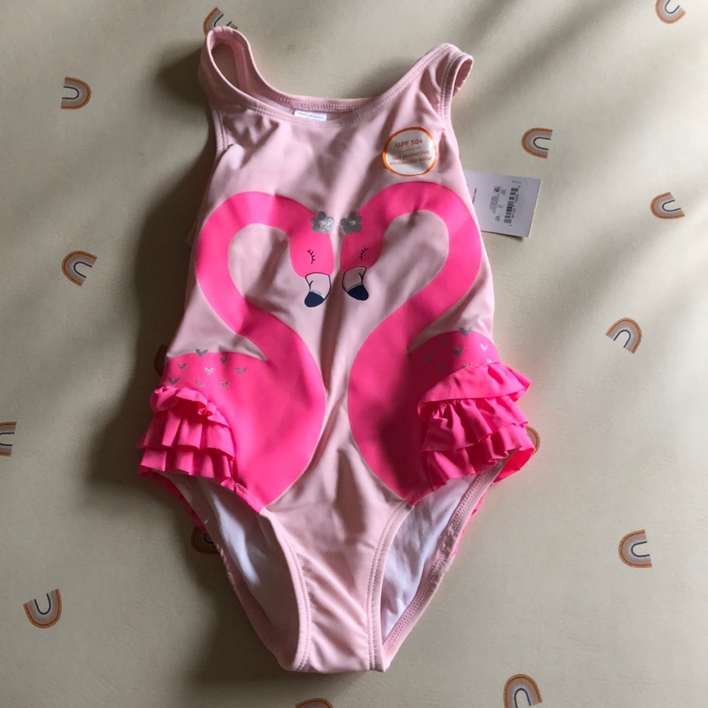 Flamingo swimsuit 3T